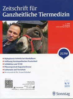Zeitschrift für Ganzheitliche Tiermedizin -2018/2, Zeitschrift