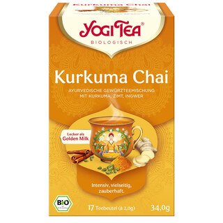 Kurkuma Chai Tee bio - Yogi Tea®  - 17 Beutel