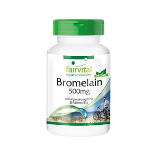 Bromelain 500 mg - 60 Tabletten/
