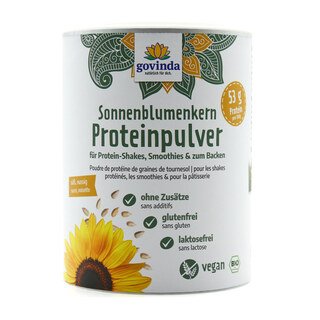 Bio Sonnenblumenkern Proteinpulver - Govinda - 400 g/