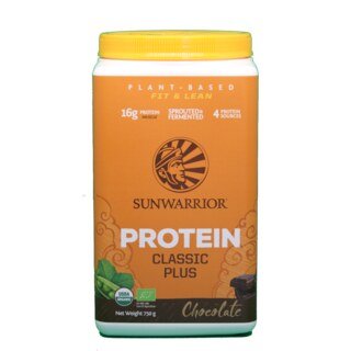 Sunwarrior Protein Classic Plus Schokolade Bio - 750 g/