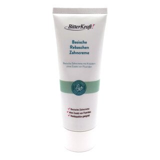 Basische Rebaschen Zahncreme - Bitterkraft - 75 ml