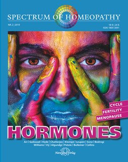 Spectrum of Homeopathy 2019-2, HORMONES, Narayana Verlag