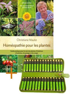 Homéopathie pour les plantes + 1 étui en cuir + 30 remèdes Homeoplant pour les plantes du jardin et d'ornement/Christiane Maute®