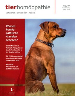 Tierhomöopathie Heft 2019/1/Zeitschrift
