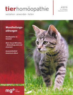 Tierhomöopathie Heft 2019/4/Zeitschrift