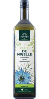 Huile de de nigelle non filtrée (cumin noir) - 1000 ml - Unimedica