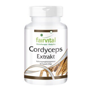 Extrait de Cordyceps - 90 capsules/