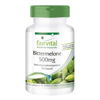 Bittermelone 500 mg mit Chrom - 120 Kapseln/