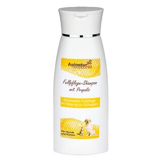 Shampooing-soin au miel et à la propolis pour le pelage des animaux - 200 ml - Apinatur-vet/