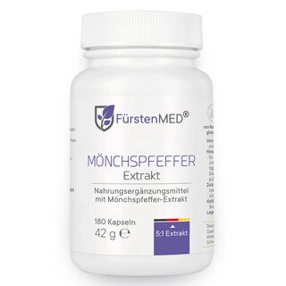 Mönchspfeffer Extrakt von FürstenMED® - 180 Kapseln