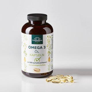 Omega-3 capsules, high-dose  400 capsules  from Unimedica