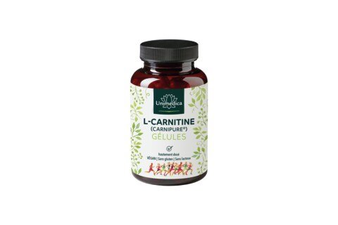 L-carnitine (Carnipure®) - 2000 mg par dose journalière - 120 gélules  par Unimedica