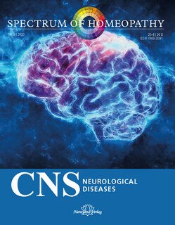 Spectrum of Homeopathy 2020-3, CNS - Neurological Diseases/Narayana Verlag
