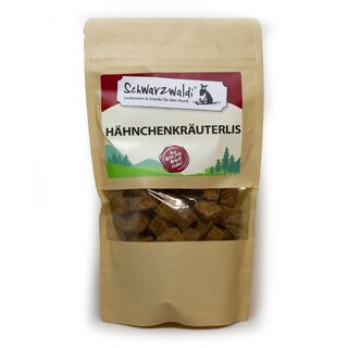 Schwarzwaldi Hähnchenkräuterlis - 130 g - Hunde (Leckerli)