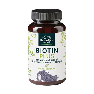 Biotine plus avec sélénium et zinc - 365 comprimés  par Unimedica/