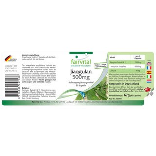 Jiaogulan - 500 mg
