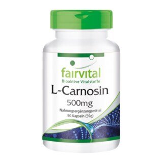 L-Carnosin 500 mg - 90 Kapseln/