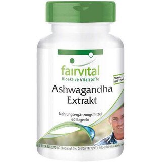 Ashwagandha Extrakt - 60 Kapseln/