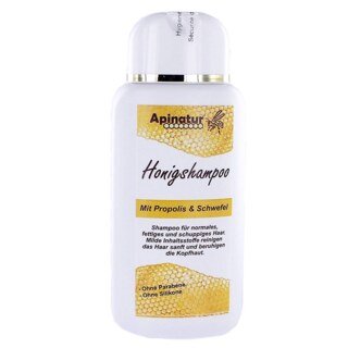 Honigshampoo mit Propolis & Schwefel von Apinatur - 200 ml/