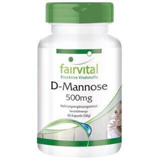 D-Mannose 500 mg - 90 Kapseln