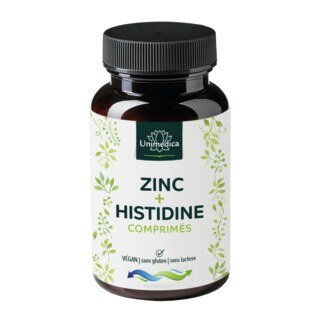 Zinc + histidine - 400 gélules - par Unimedica