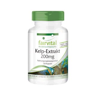 Kelp-Extrakt 200 mg - 120 Kapseln/ Kelp-Extrakt 200 mg - 120 Kapseln/
