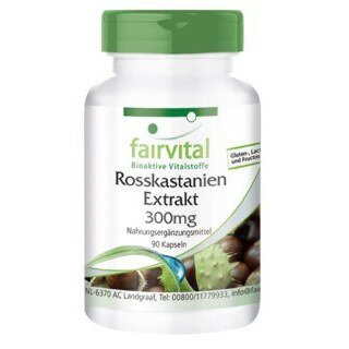 Rosskastanien Extrakt 300 mg - 90 Kapseln/