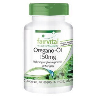 Oregano - Öl 150 mg - 90 Softgels/