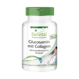 Glucosamin mit Collagen - 90 Kapseln/