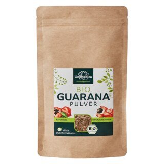 Guarana BIO en poudre  alternative au café, contient de la caféine naturelle - 100 g - par Unimedica/
