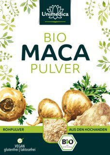 Bio Maca Pulver - 300 g - von Unimedica
