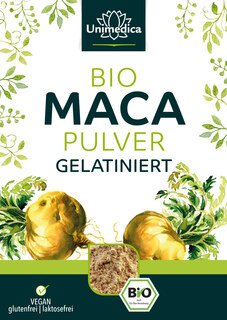 Organic Maca Powder - gelatinated - 300 g - from Unimedica