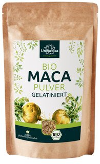 Bio Maca Pulver - gelatiniert - 300 g - von Unimedica/