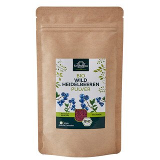 Organic Wild Blueberry Powder - 100 g - from Unimedica