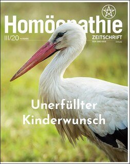 Homöopathie Zeitschrift 2020/3 - Unerfüllter Kinderwunsch/Homöopathie Forum e.V.