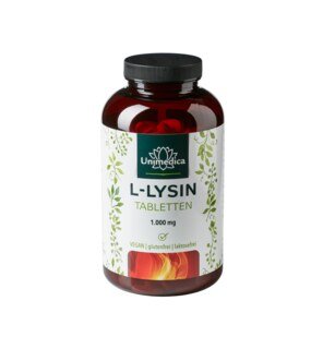 L-Lysin - 2000 mg pro Tagesdosis - 360 Tabletten - von Unimedica/ L-Lysin - 2000 mg pro Tagesdosis - 360 Tabletten - von Unimedica/