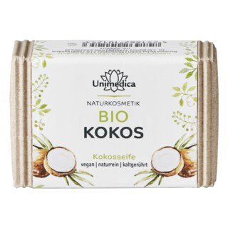 Bio Kokosseife - naturrein - 100 g - von Unimedica