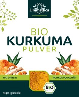 Bio Curcuma Pulver - 500 g - von Unimedica