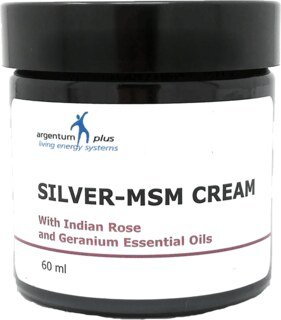 Silber-MSM Creme with Indian Rose and Geranium/