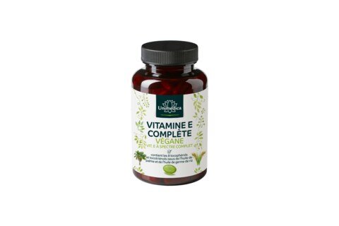 Vitamine E complète végane - 237 mg - 120 gélules  par Unimedica