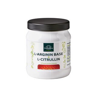 L-arginine Base + L-citrulline - 3 300 mg - 320 capsules molles - Unimedica/