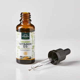 Vitamine D3 vegan issue du lichen  1 000 U.I./25µg - 30 ml - Unimedica
