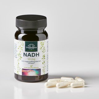 NADH - 50 mg - 60 gastro-résistantes gélules - Unimedica