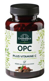 Extrait d'écorce de pin OPC - 500 mg - 120 gélules - Unimedica