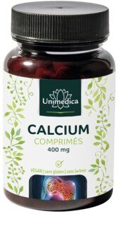 Comprimés de calcium - 800 mg dose quotidienne - 180 comprimés - Unimedica