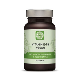 Vitamin E - T8 Vegan - von Kala Health - 60 Kapseln/