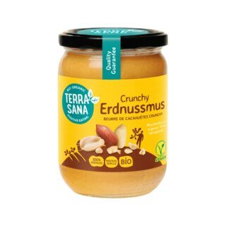 Erdnussmus Crunchy Bio - 500 g/