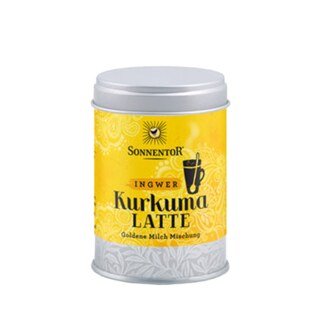 Kurkuma Latte Ingwer Bio - Goldene Milch Mischung - 60 g/
