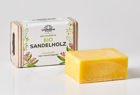 Organic sandalwood soap - 100 g - by Unimedica